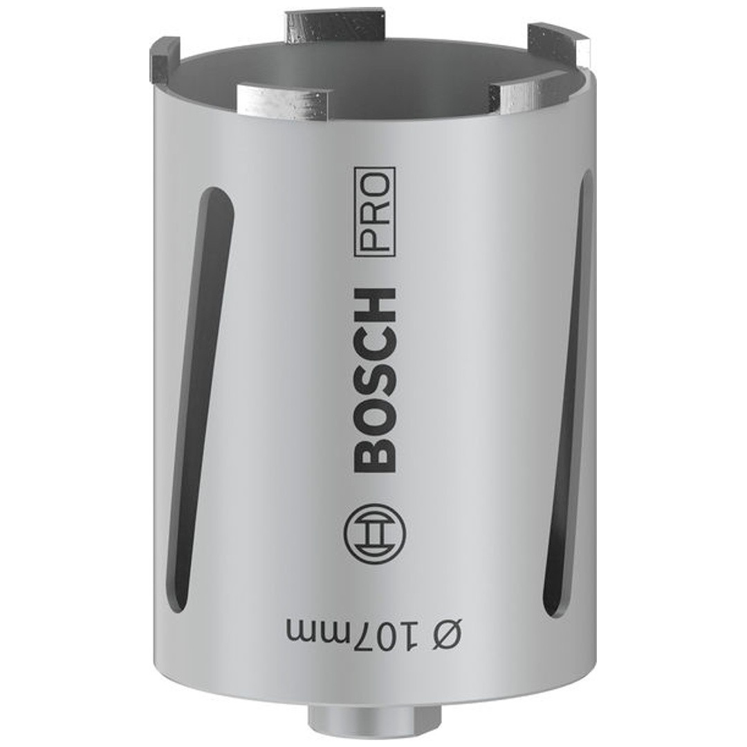 Bosch Diamanttrockenbohrkrone G 1/2, Best for Universal, 107 mm, 150 mm, 6, 7 mm