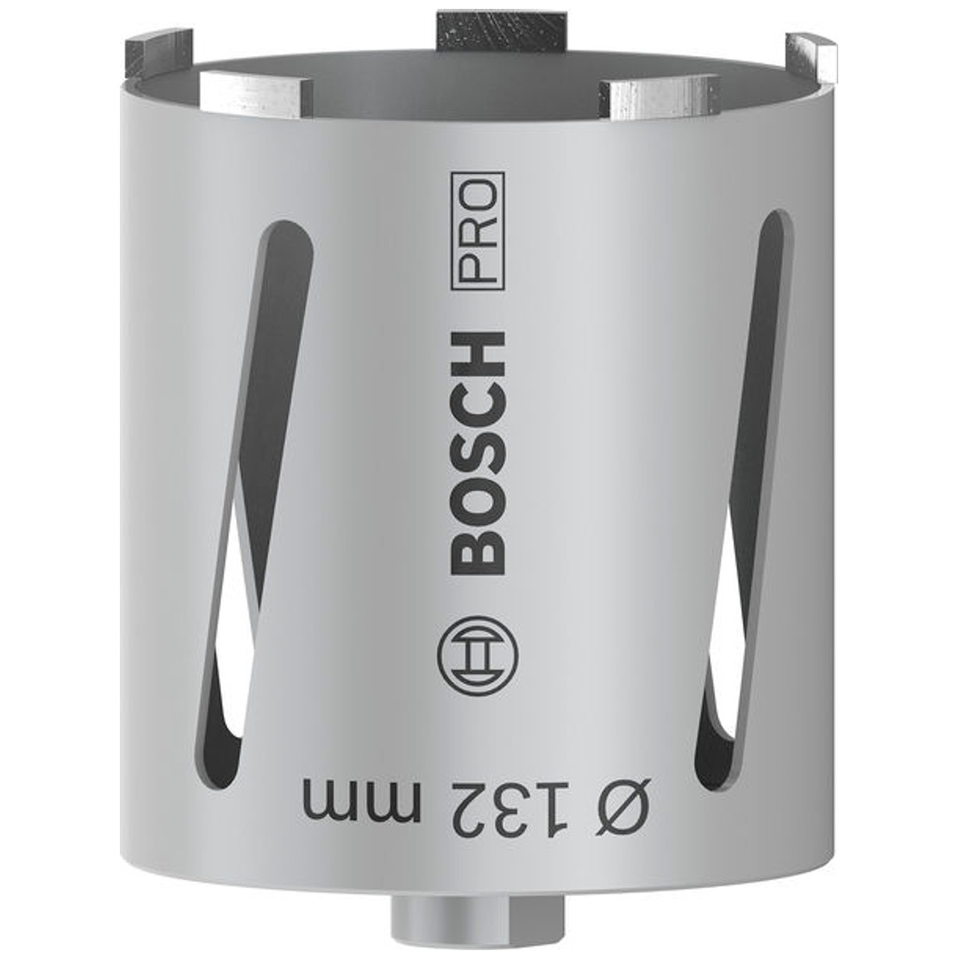 Bosch Diamanttrockenbohrkrone G 1/2, Best for Universal, 132 mm, 150 mm, 6, 7 mm