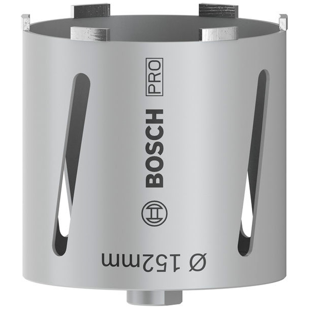 Bosch Diamanttrockenbohrkrone G 1/2, Best for Universal, 152 mm, 150 mm, 7, 7 mm
