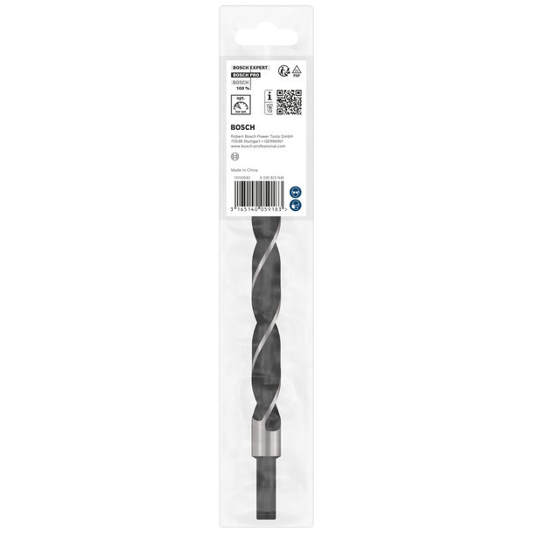Bosch Holzspiralbohrer Standard, 15 x 100 x 160 mm, Schaft-Ø 10 mm