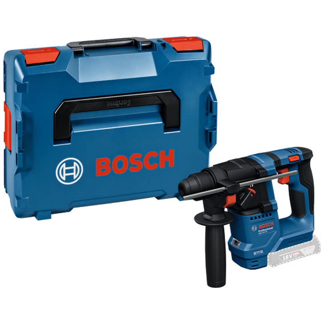 Bosch Professional Bosch Akku-Bohrhammer mit SDS plus GBH 18V-18, incl. Tiefenanschlag, L-BOXX