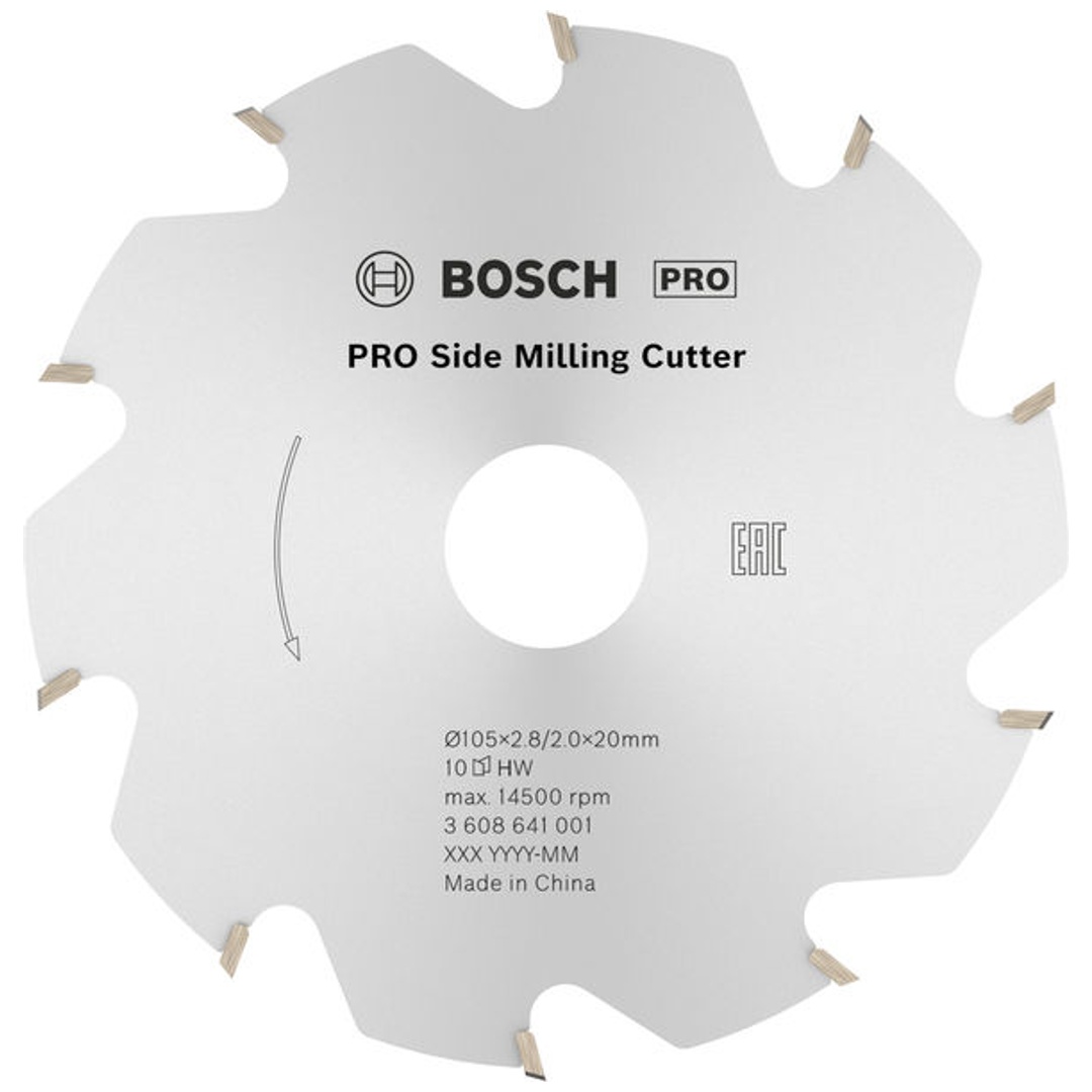 Bosch Scheibenfräser, 10, 20 mm, 2,8 mm