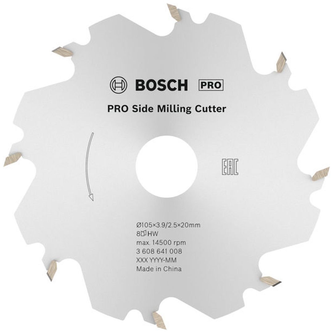 Bosch Scheibenfräser, 8, 20 mm, 4 mm
