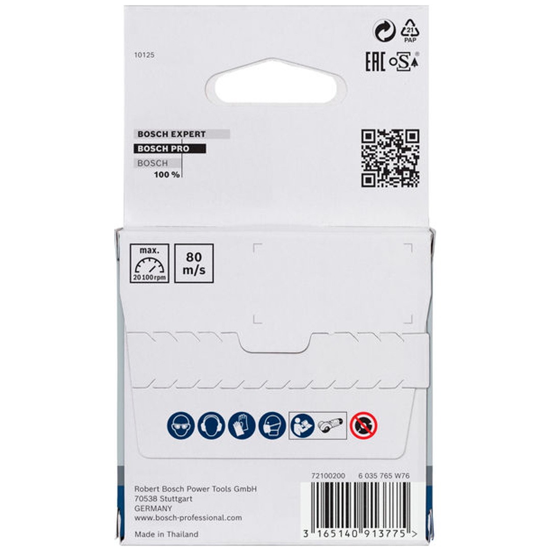 Bosch PRO Stainless Steel and Metal Schleifscheibe, 76 x 4 x 10 mm
