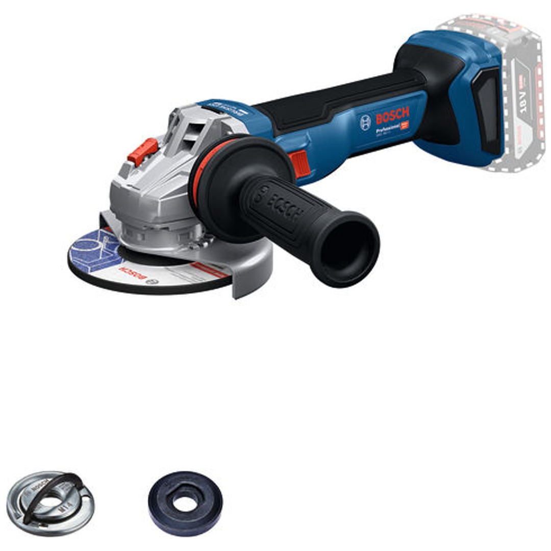 Bosch Akku-Winkelschleifer GWS 18V-11, incl. Zubehör, Karton