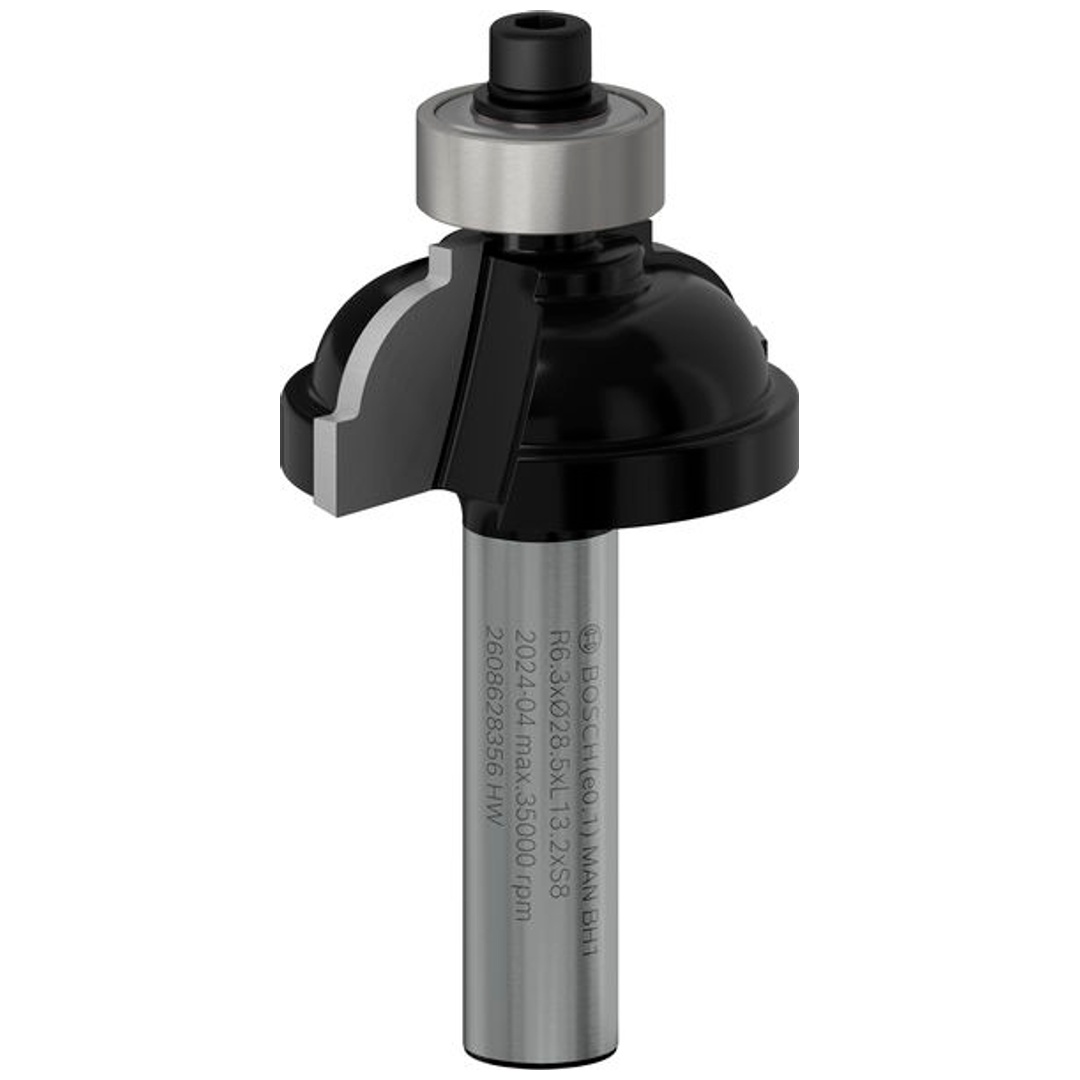 Bosch PROFILfräser F, 8 mm, R1 6,3 mm, D 28,5 mm, L 13,2 mm, G 54 mm