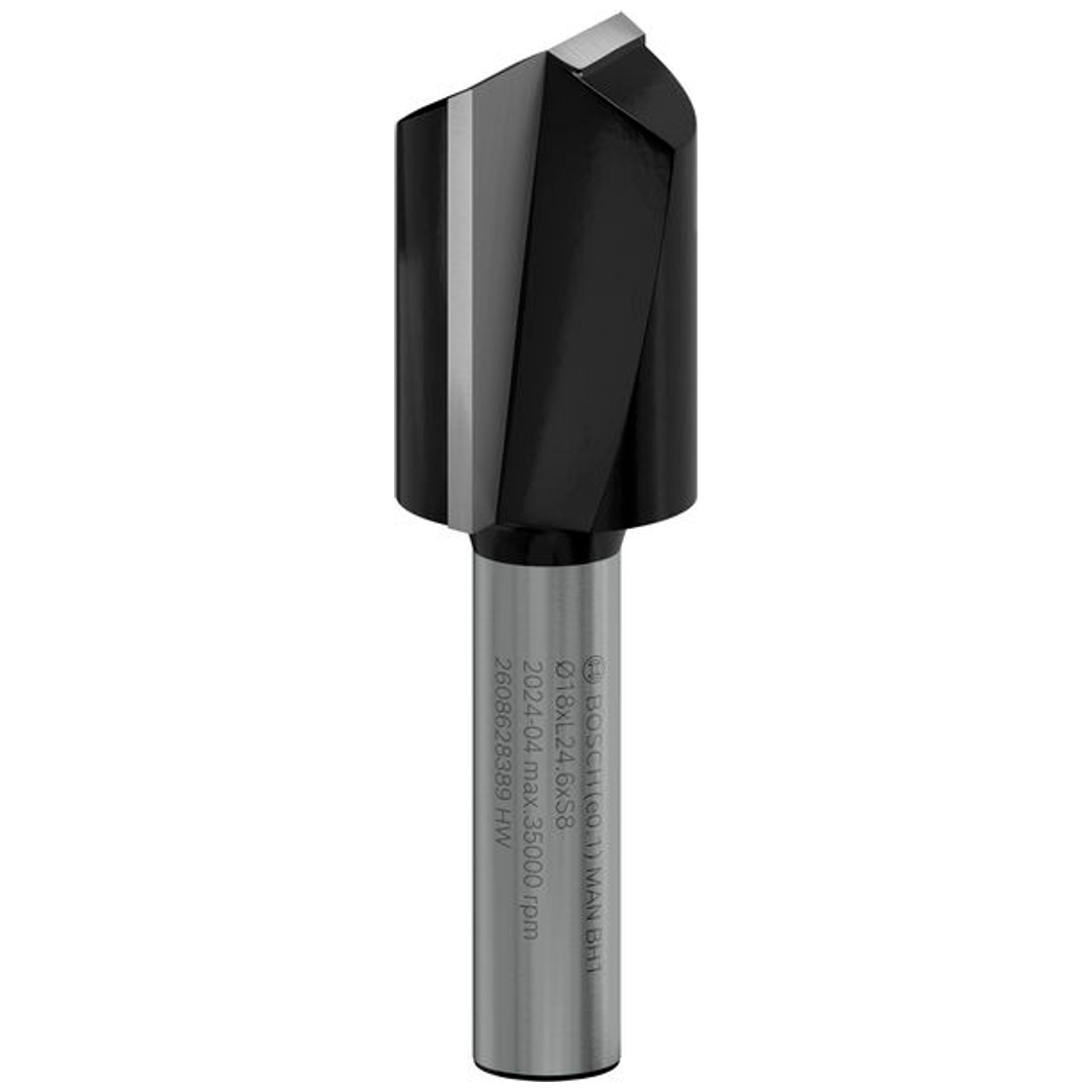 Bosch Nutfräser Standard for Wood, 8 mm, D1 18 mm, L 25 mm, G 56 mm