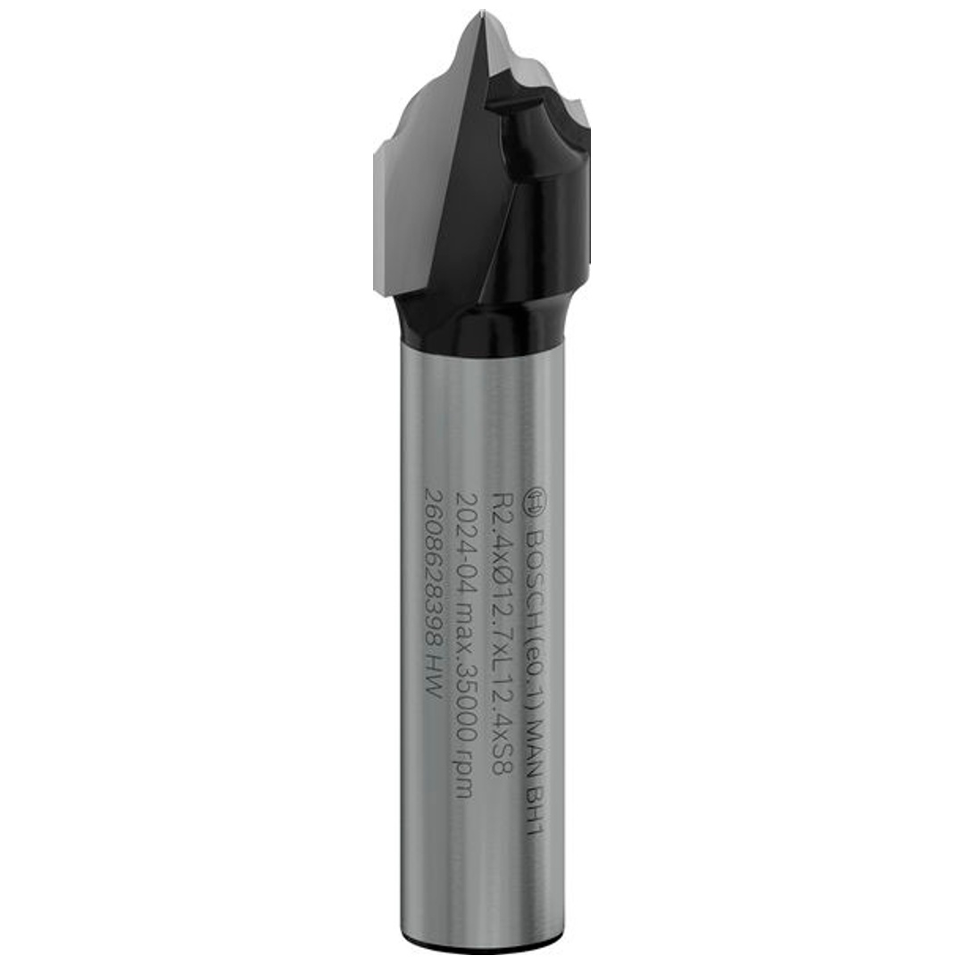 Bosch PROFILfräser H, 8 mm, R1 2,4 mm, D 12,7 mm, L 12,4 mm, G 46 mm