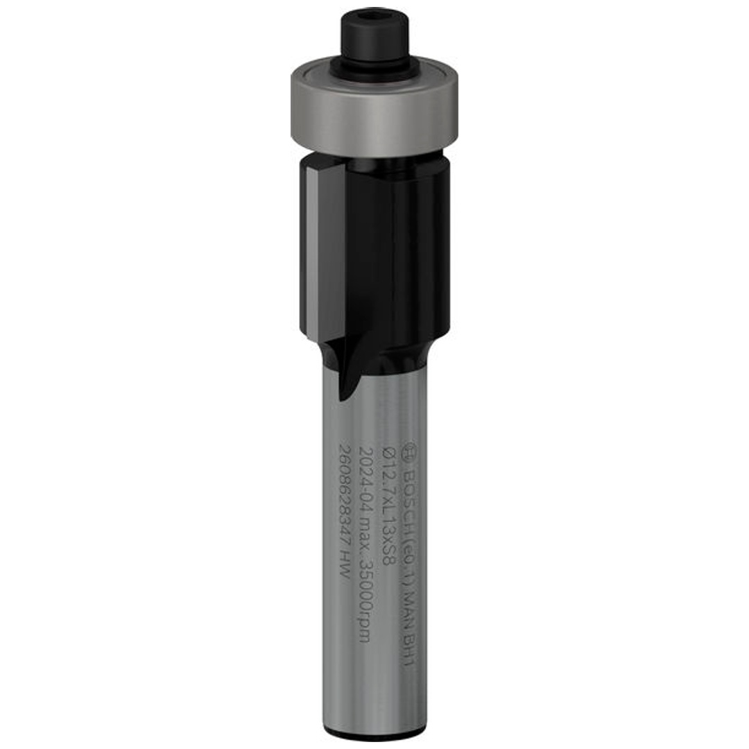 Bosch Bündigfräser Standard for Wood, 8 mm, D1 12,7 mm, L 13 mm, G 56 mm
