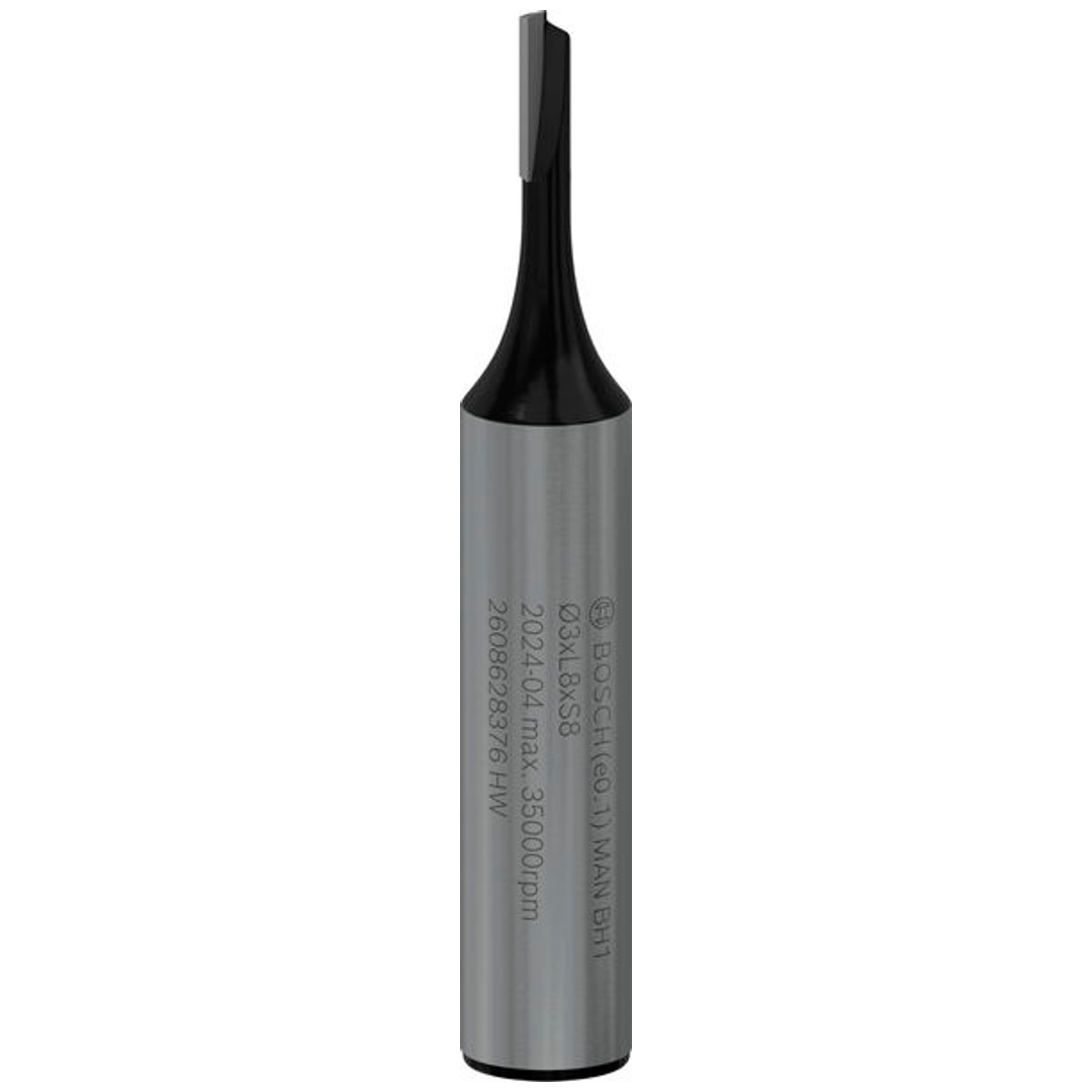 Bosch Nutfräser Standard for Wood, 8 mm, D1 3 mm, L 8 mm, G 51 mm