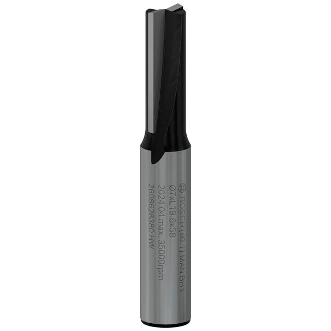 Bosch Nutfräser Standard for Wood, 8 mm, D1 7 mm, L 20 mm, G 51 mm