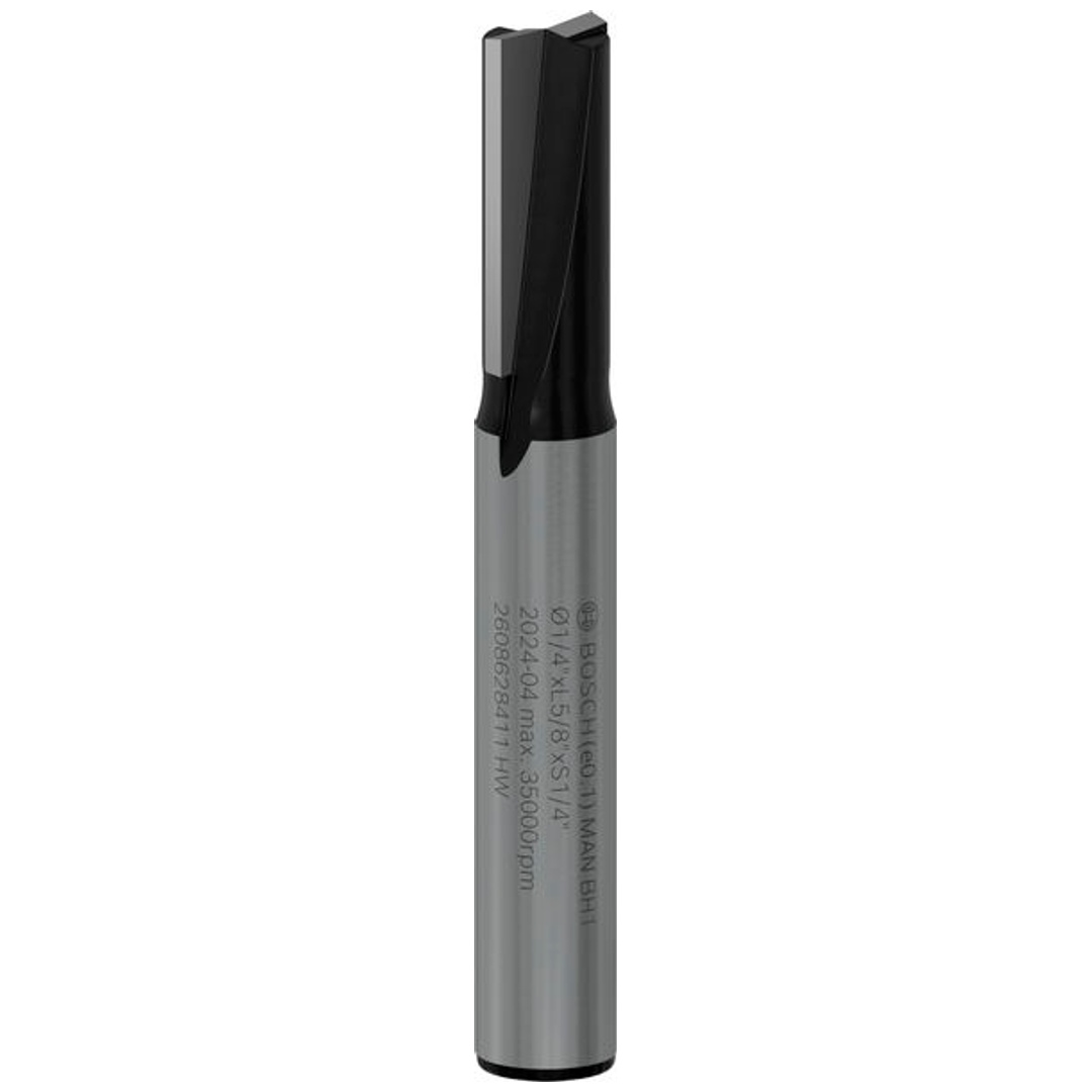 Bosch Nutfräser 1/4, D1 6,35 mm, L 16 mm, G 48 mm