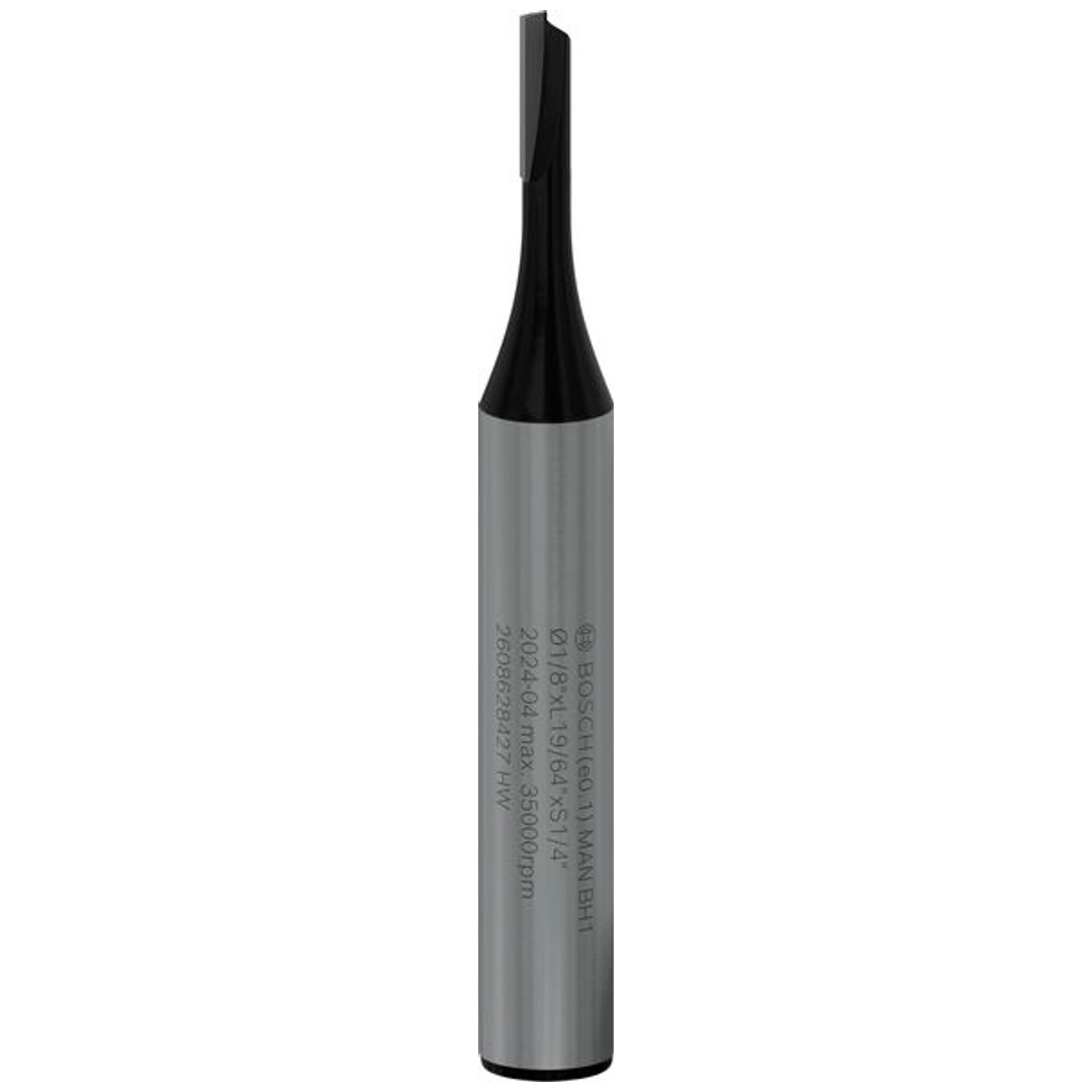 Bosch Nutfräser 1/4, D1 3,2 mm, L 7,7 mm, G 51 mm