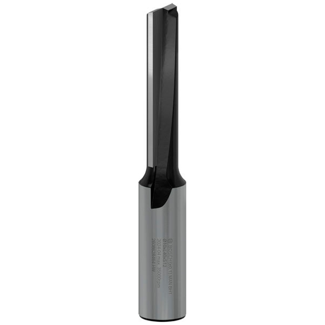 Bosch Nutfräser Standard for Wood, 12 mm, D1 10 mm, L 40 mm, G 81 mm