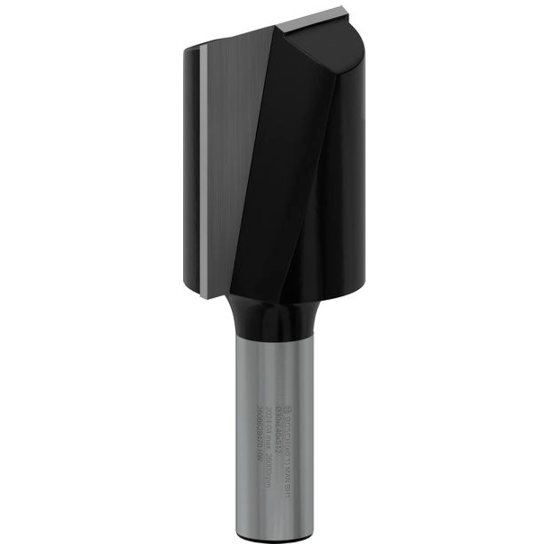 Bosch Nutfräser Standard for Wood, 12 mm, D1 30 mm, L 40 mm, G 81 mm