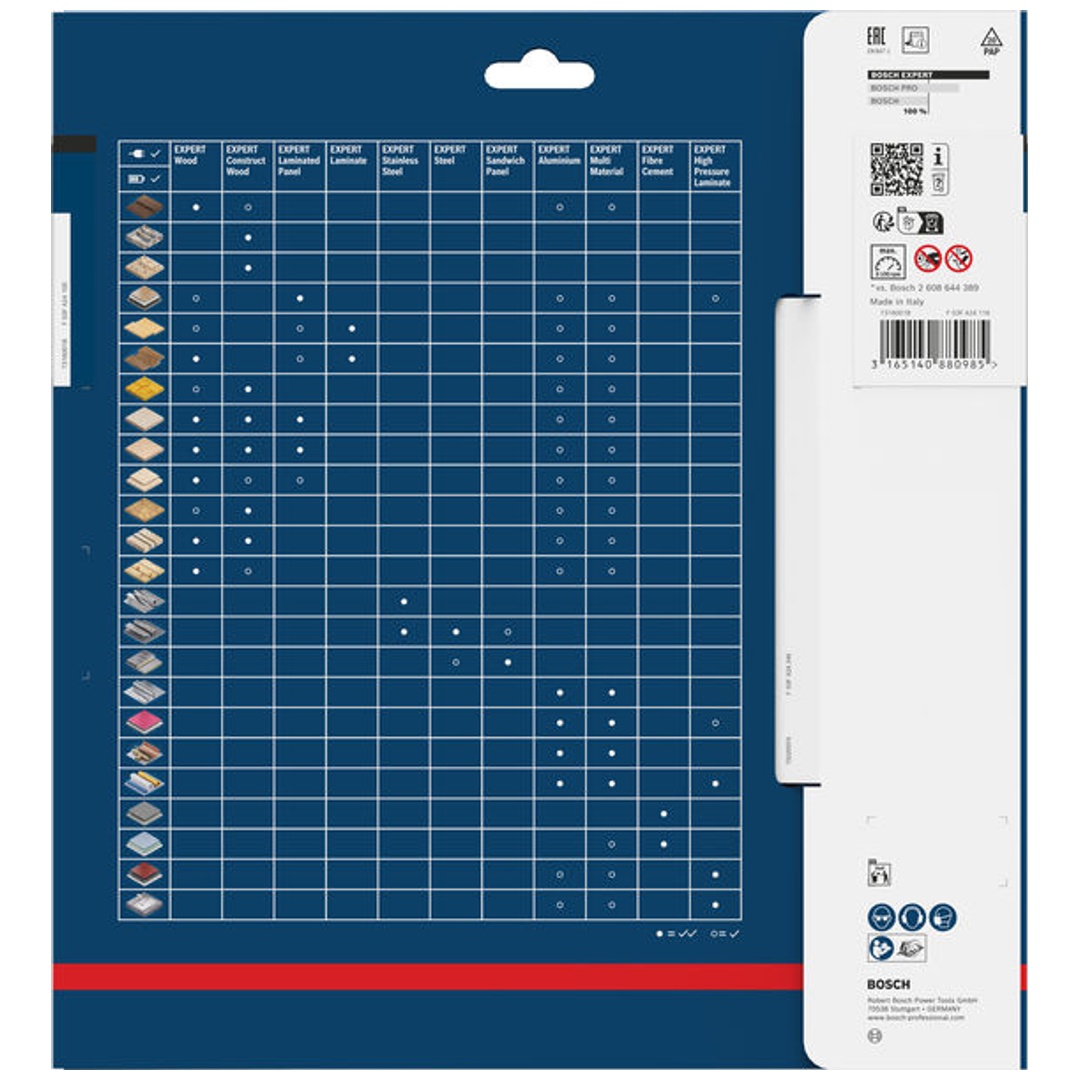 Bosch Kreissägeblatt Expert for Fibre Cement, 235 x 30 x 2,2 mm, 6