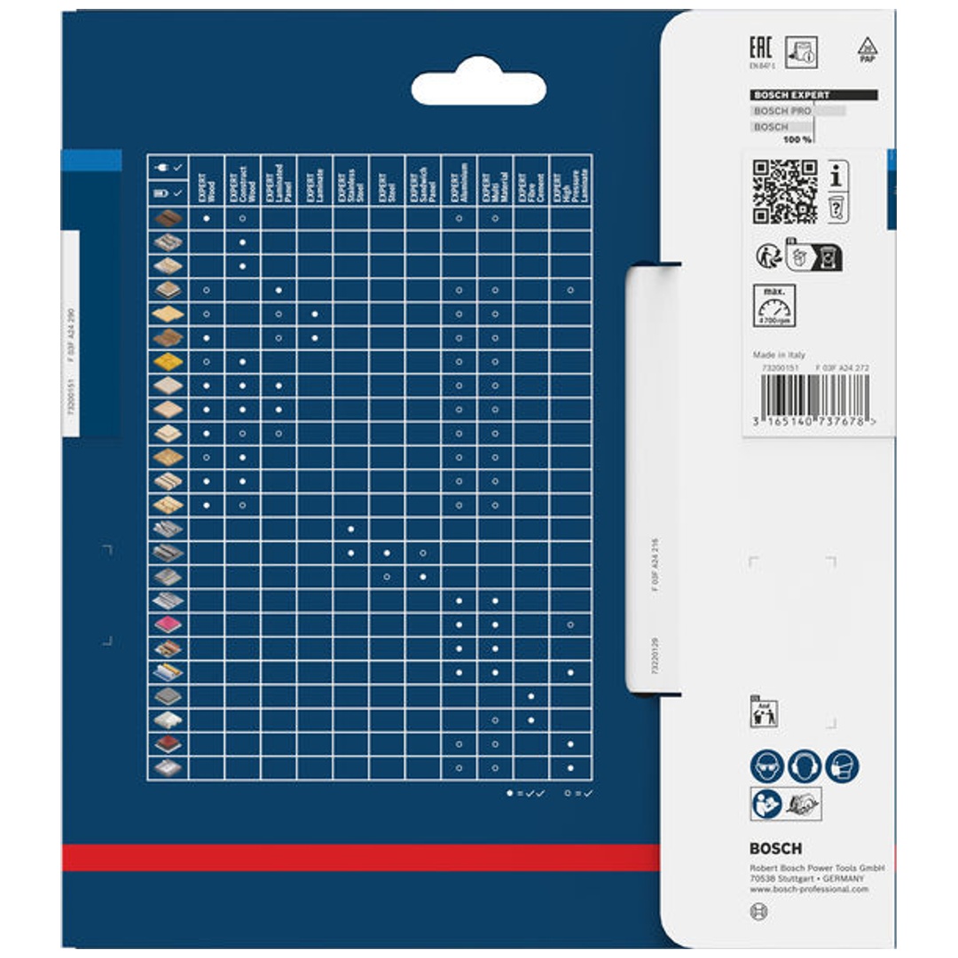 Bosch Kreissägeblatt Expert for Steel, 160 x 20 x 2,0 mm, 30