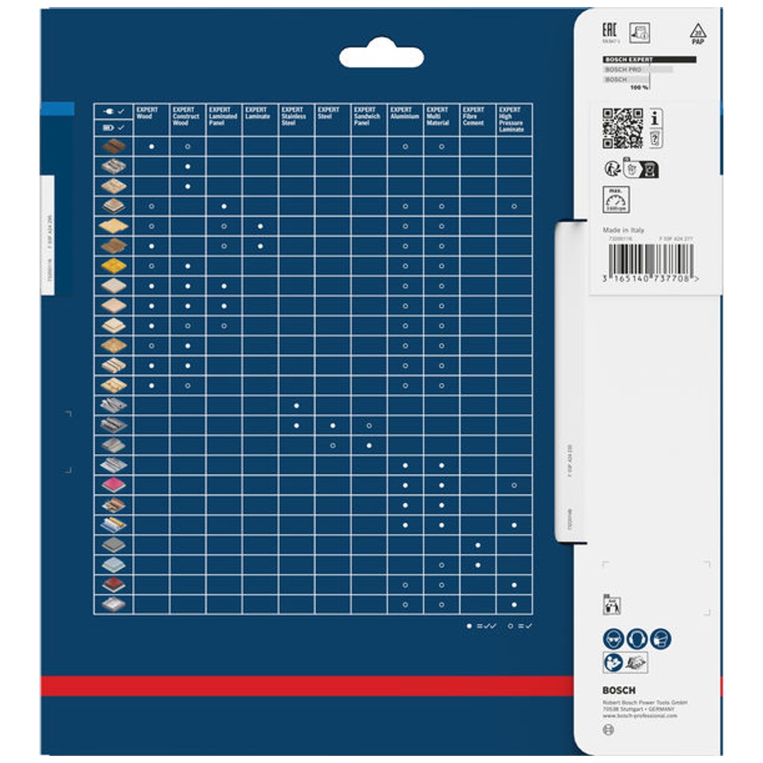 Bosch Kreissägeblatt Expert for Steel, 210 x 30 x 2,0 mm, 48
