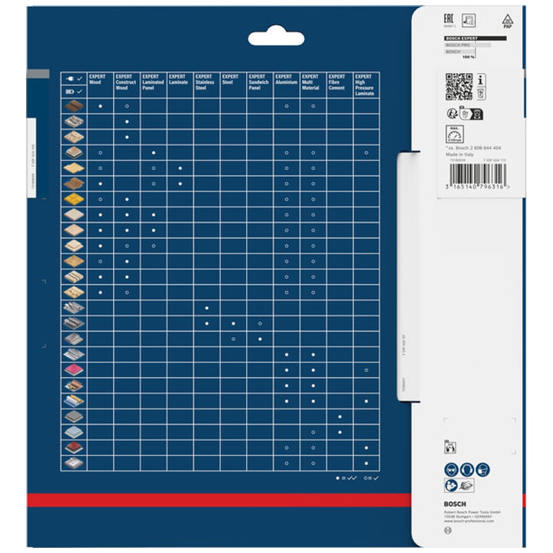 Bosch Kreissägeblatt Expert for Wood, 235 x 30 x 2,8 mm, 48