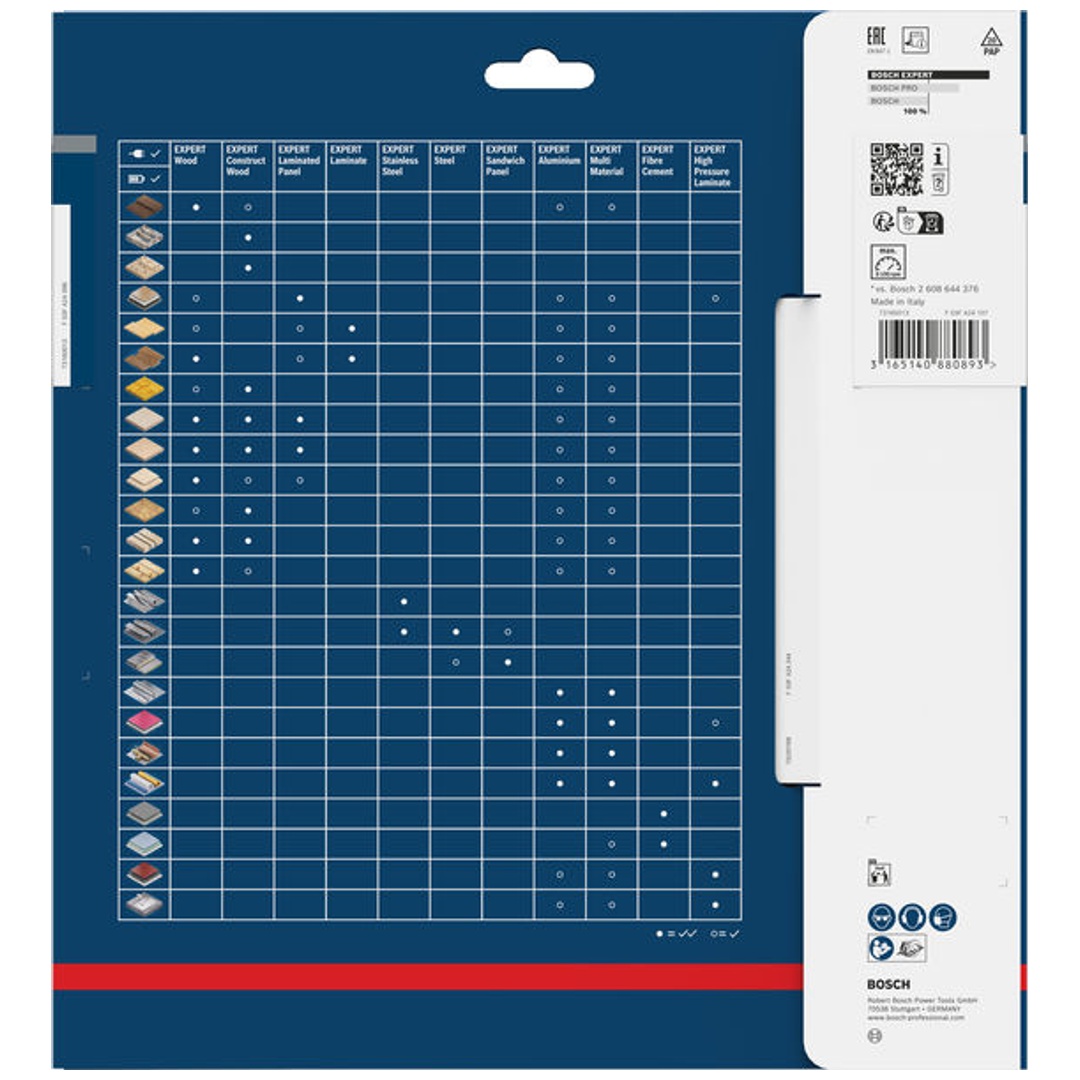 Bosch Kreissägeblatt Expert for Construct Wood, 235 x 30 x 2,0 mm, 30