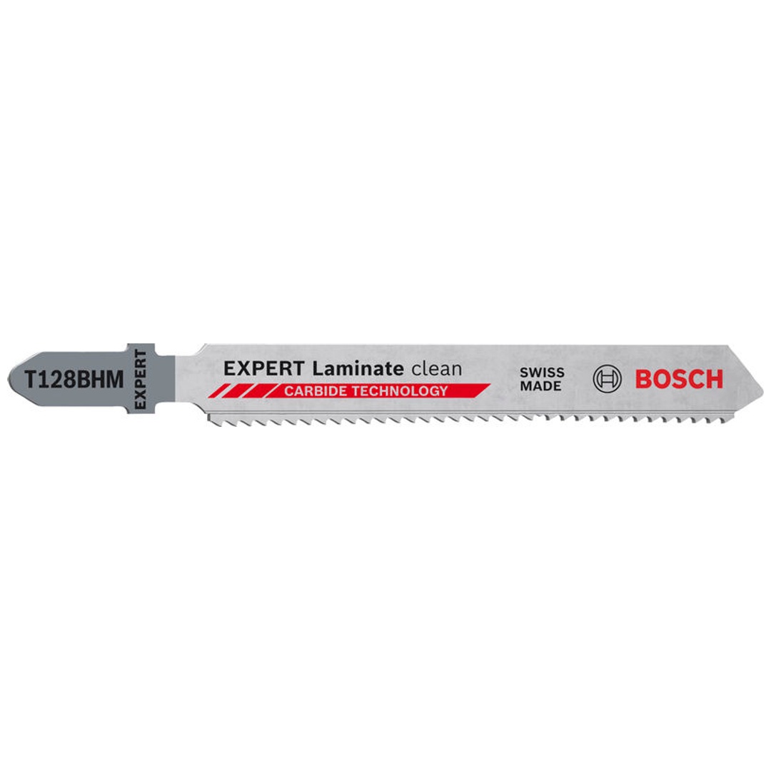 Bosch EXPERT Laminate Clean T128BHM Stichsägeblatt, 3 Stück