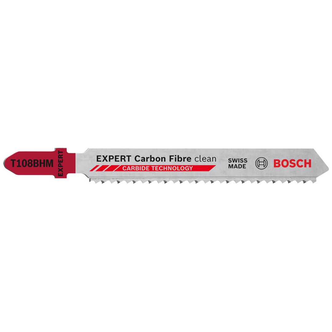 Bosch EXPERT Carbon Fiber Clean T 108 BHM Stichsägeblatt, 3-tlg.