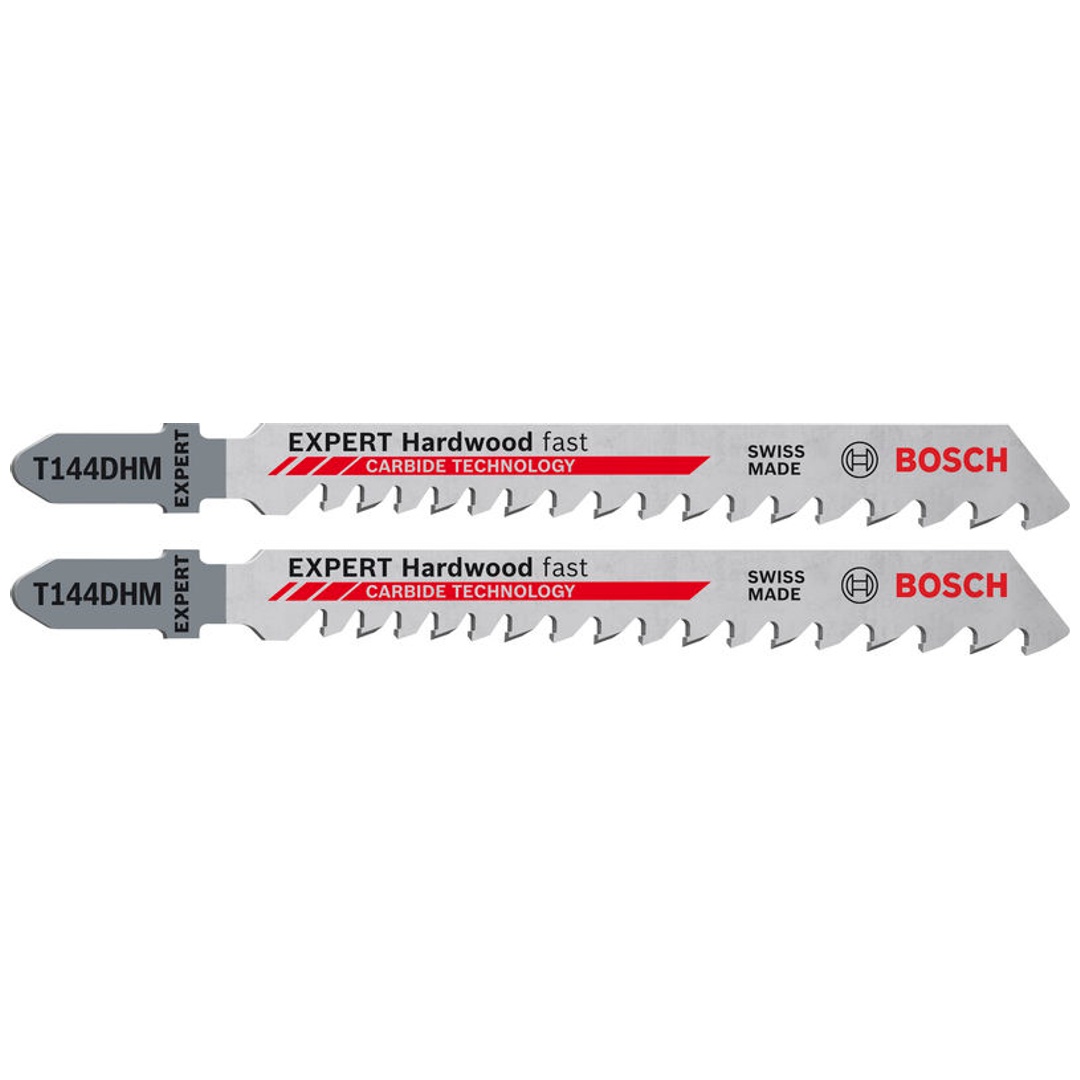 Bosch EXPERT Hardwood Fast T144DHM Stichsägeblatt, 2 Stück