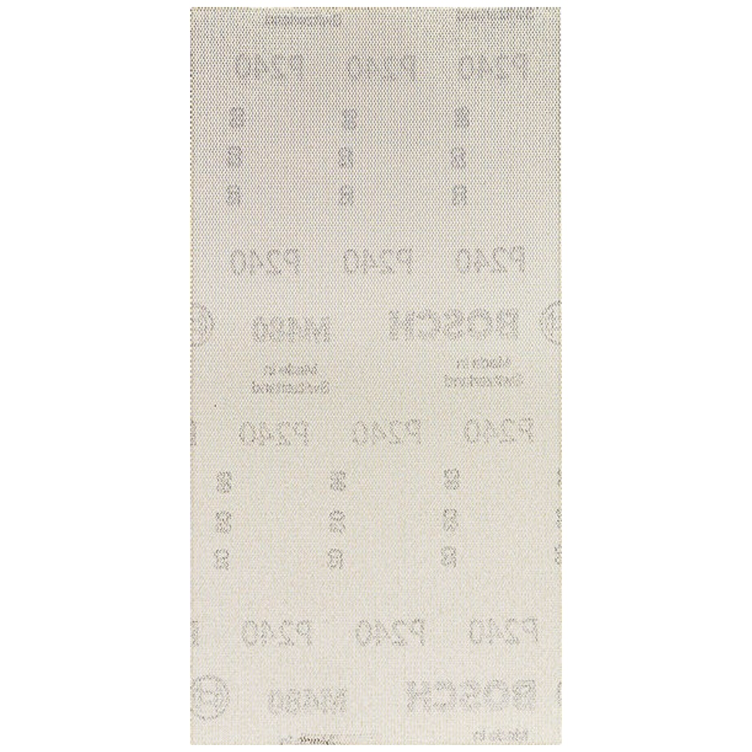 Bosch EXPERT M480 Schleifnetz, 115 x 107 mm, K 240, 50 Stück