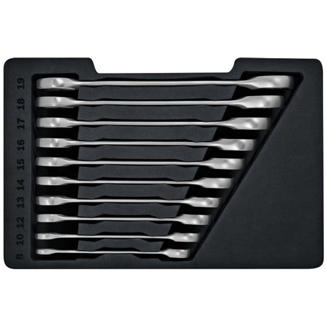 Bosch Professional Bosch Ring-Maulschlüssel PRO SpannerSET satin, 10-tlg.