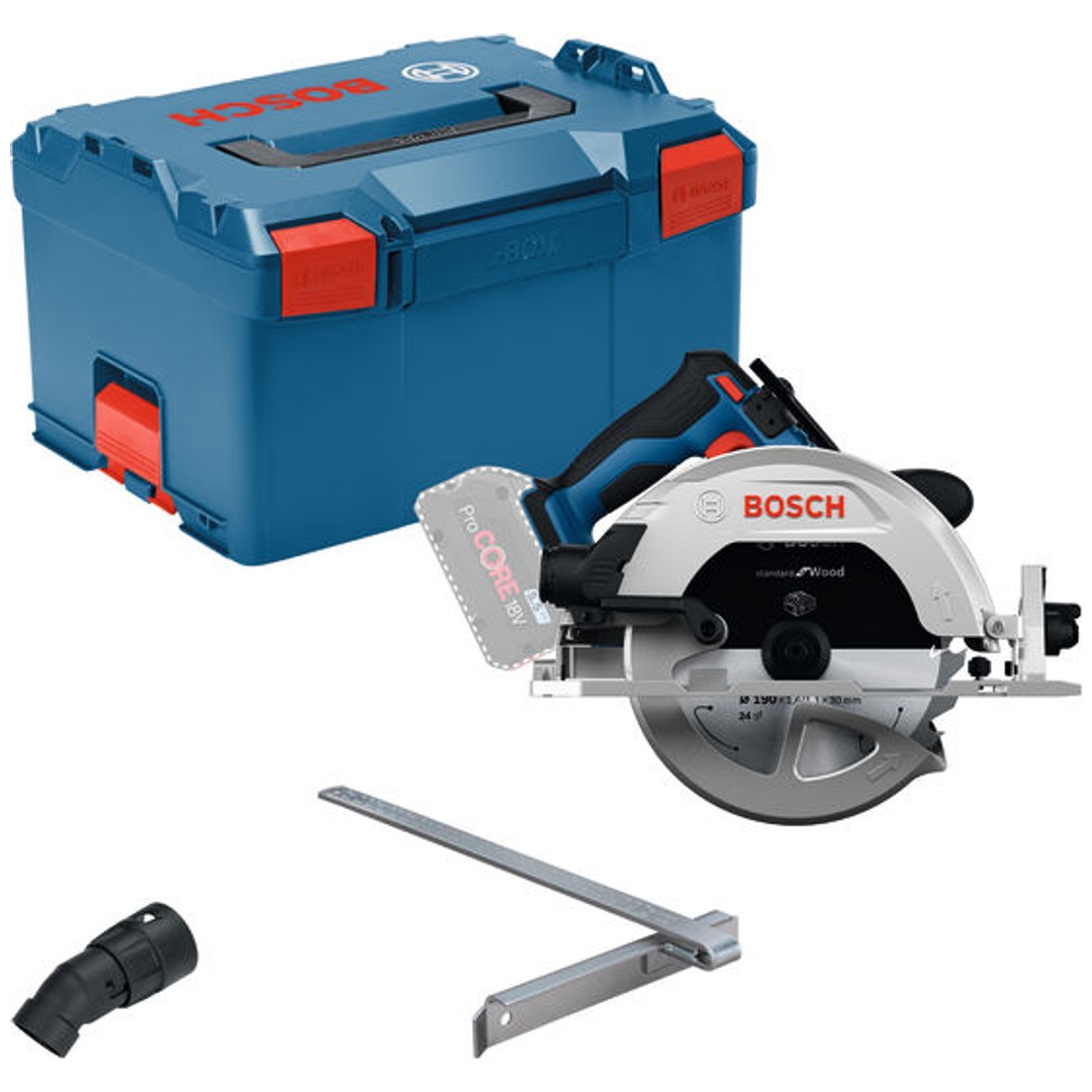 Bosch Professional Bosch Akku-Kreissäge GKS 18V-68-2, incl. Sägeblatt, Anschlag, L-BOXX