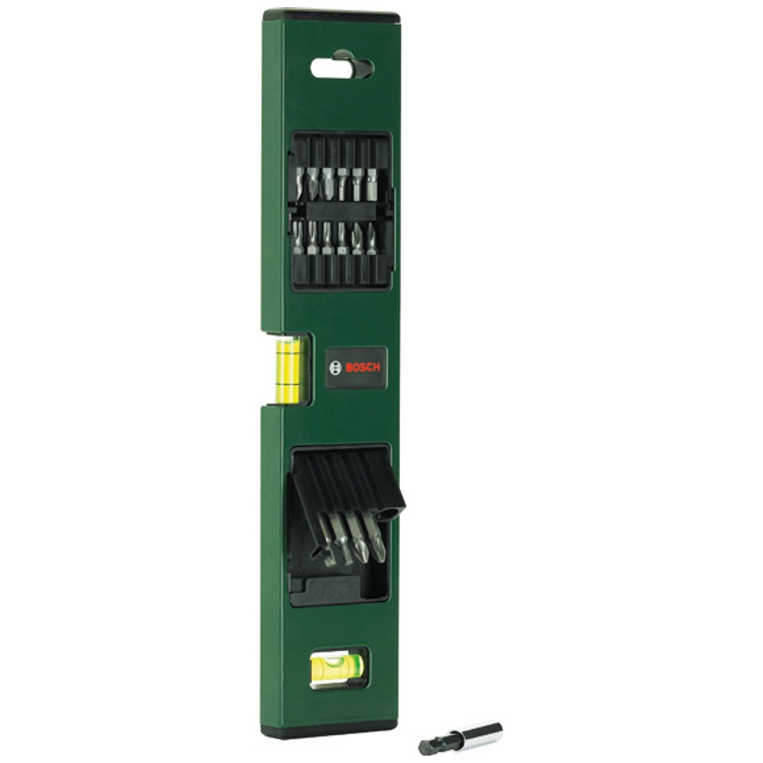 Bosch Schraubendreher und Wasserwaagen-Set, 17-tlg.