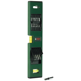 Bosch Schraubendreher und Wasserwaagen-Set, 17-tlg.