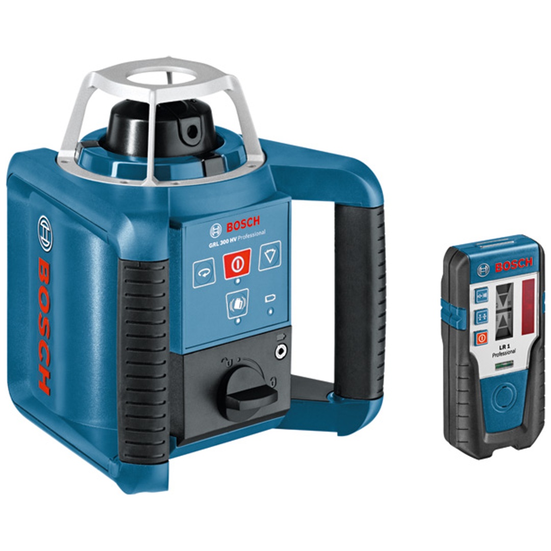 Bosch Rotationslaser GRL 300 HV, mit RC 1, WM 4, LR 1, BT 170 HD und GR 240