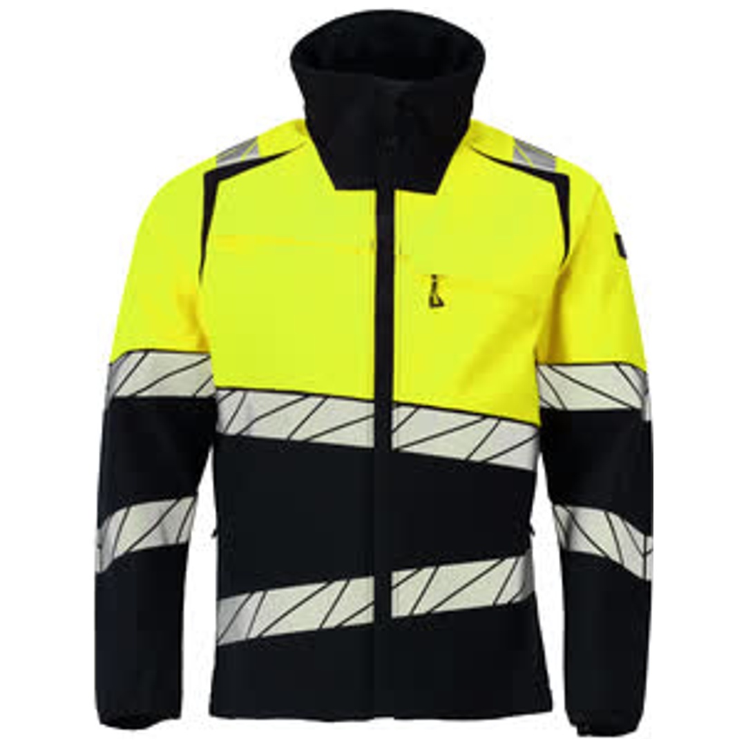 Mascot Softshelljacke 25002-246 Gr. M schwarz/hi-vis gelb