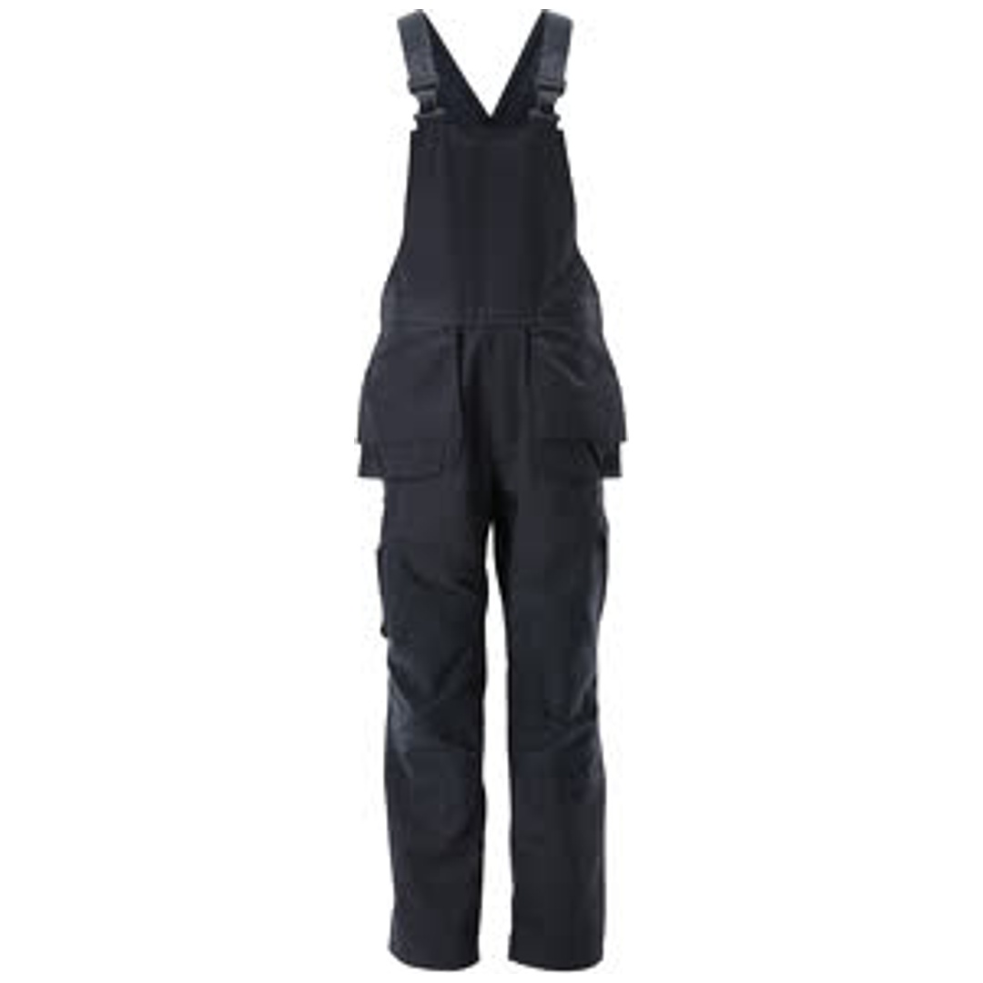 Mascot Stretch-Latzhose mit Knietaschen 25069-442 Gr. 76C54 schwarzblau