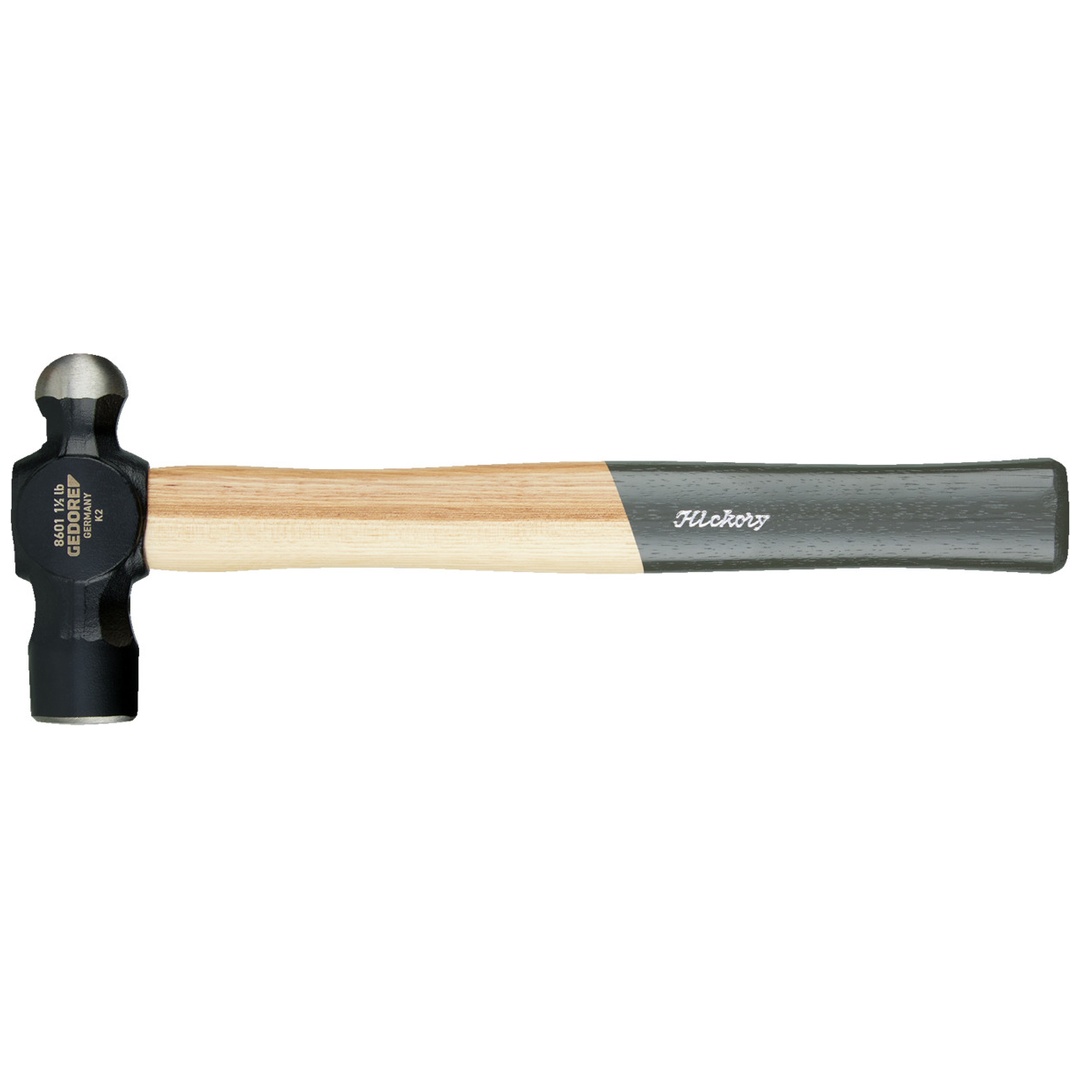 Gedore Englischer Schlosserhammer mit Kugel 1.1/2 lbs
