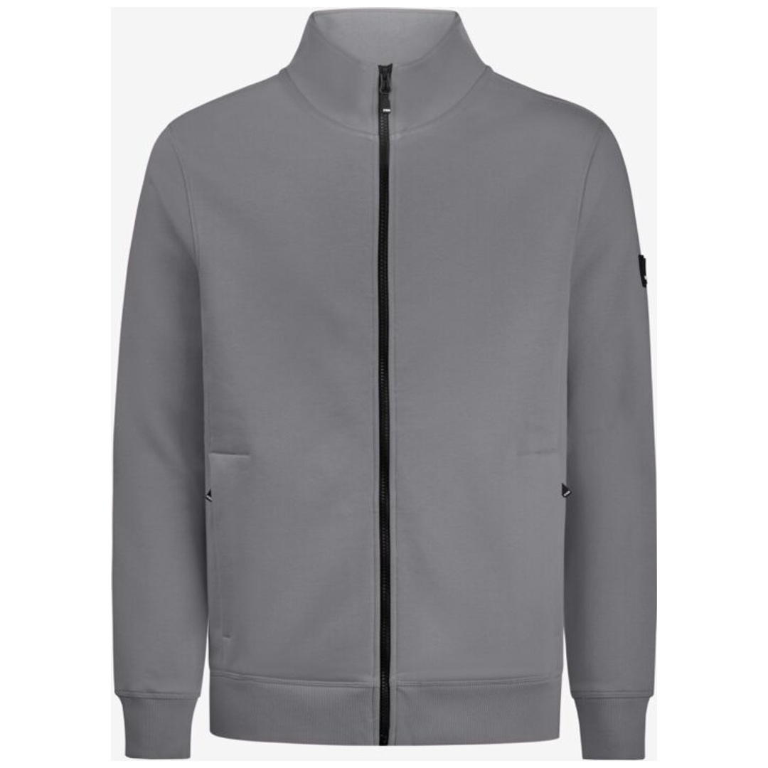 FHB Sweatjacke EUGEN 820135 unisex Gr. M grau