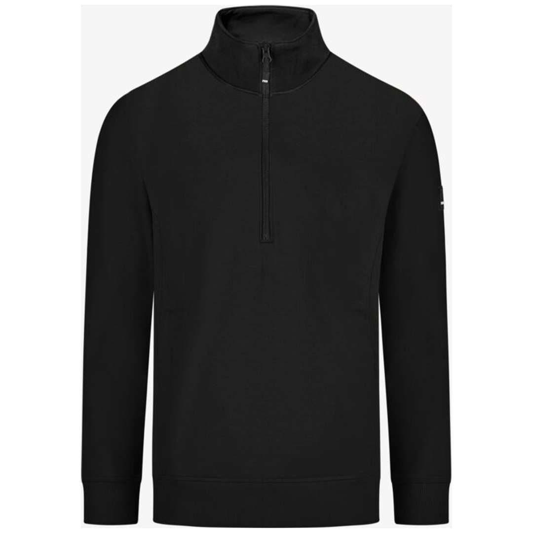 FHB Zip-Sweatshirt KALLE 821150 unisex Gr. 3XL schwarz