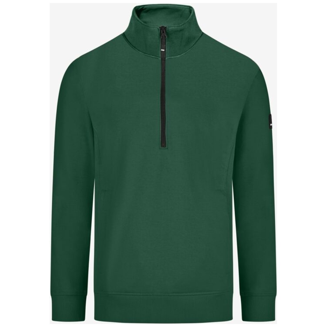 FHB Zip-Sweatshirt KALLE 821150 unisex Gr. L grün
