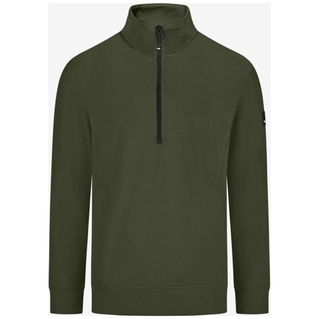 FHB Zip-Sweatshirt KALLE 821150 unisex Gr. 4XL olive