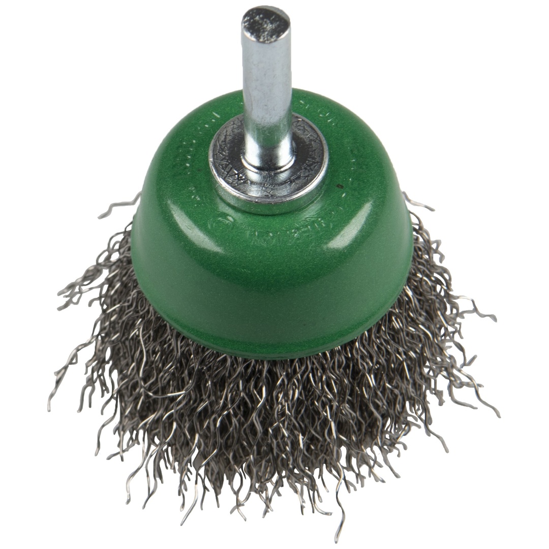 Klingspor BTS 600 W Topfbürste mit Schaft, 50 x 6 mm 0,3 Edelstahl
