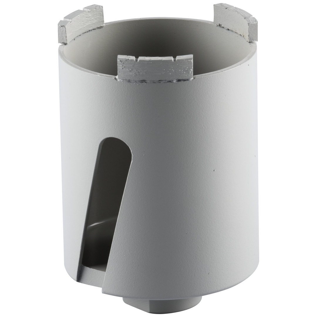 Klingspor DD 600 U Bohrkronen, 68 x 3,5 x 70 mm 3 Segmente 24 x 3,5 x 7 mm, Standardverzahnung Gewinde M 16