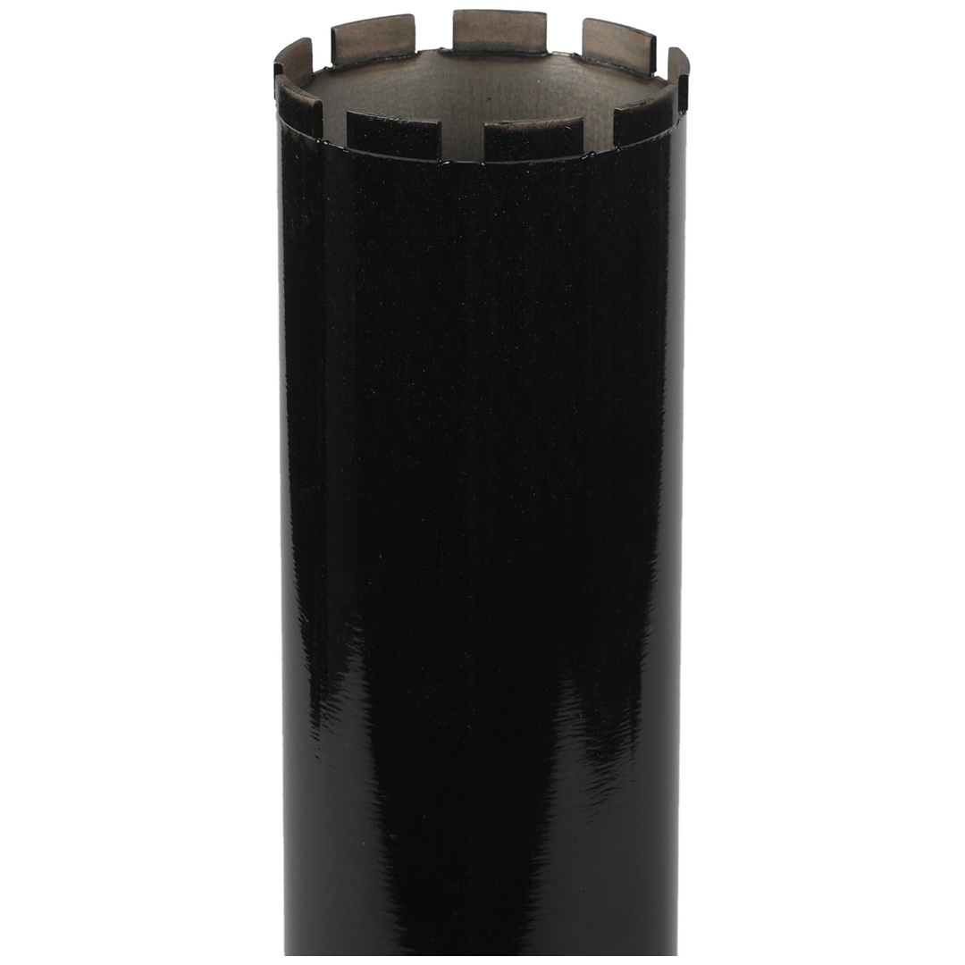 Klingspor DK 612 B Bohrkronen, 111 x 2,5 x 300 mm 9 Segmente 24 x 2,5 x 10 mm, Standardverzahnung Gewinde 1/2