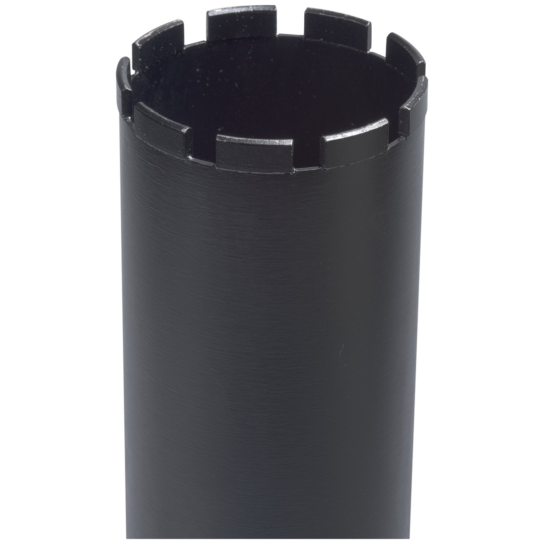 Klingspor DK 654 B Bohrkronen, 122 x 4 x 450 mm 10 Segmente 24 x 4 x 11 mm, Standardverzahnung Gewinde 1 1/4