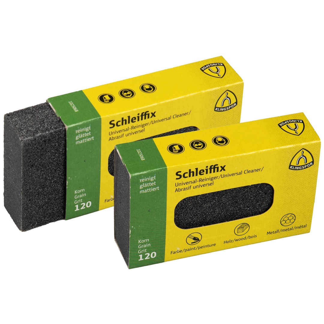 Klingspor SFK 655 Schleiffix Handklotz, Korn 120 150 x 80 x 20 mm