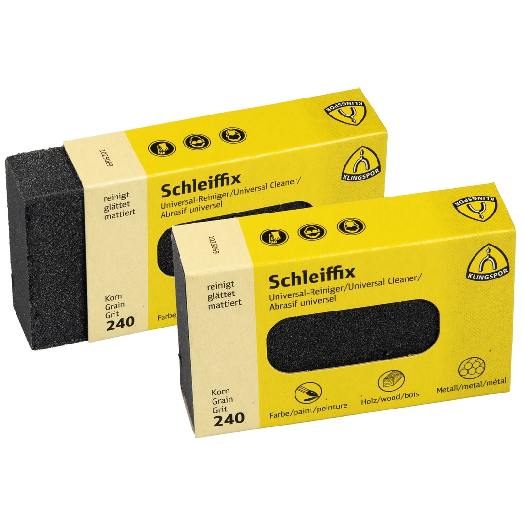Klingspor SFK 655 Schleiffix Handklotz, Korn 240 150 x 80 x 20 mm