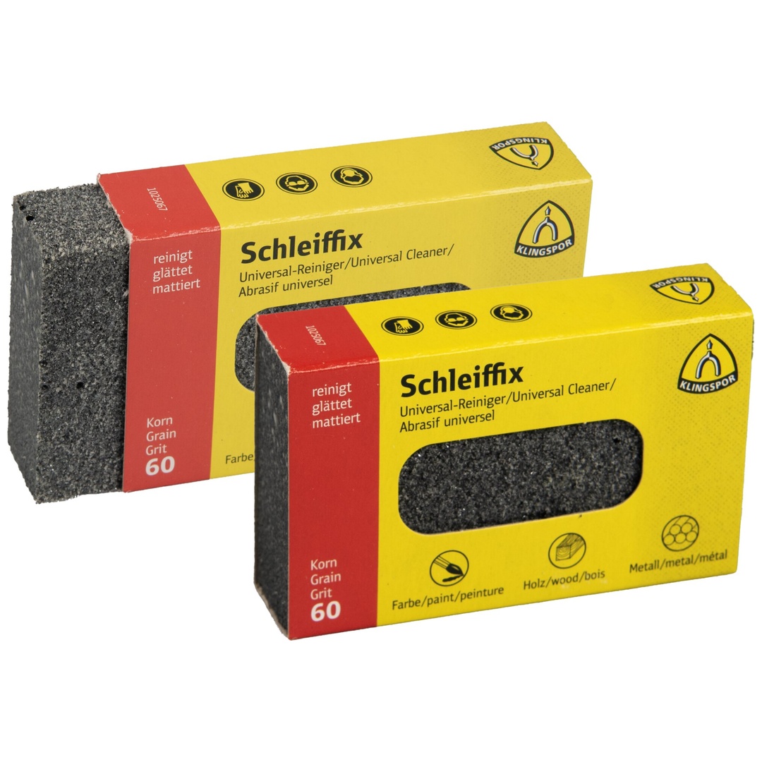 Klingspor SFK 655 Schleiffix Handklotz, Korn 60 150 x 80 x 20 mm