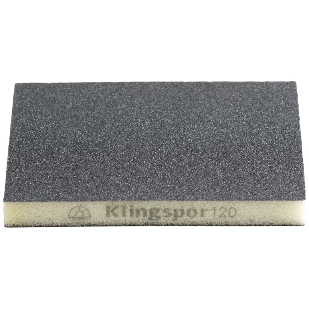 Klingspor SW 502 Schleifschwämme, Siliziumkarbid Korn 220 96 x 123 x 12,5 mm