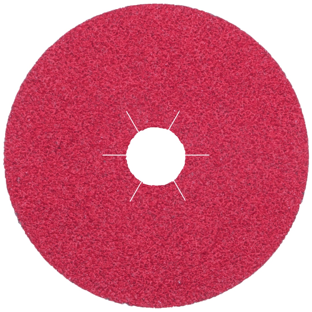Klingspor FS 964 Fiberscheiben Keramik, 180 x 22 mm Korn 80 Sternloch