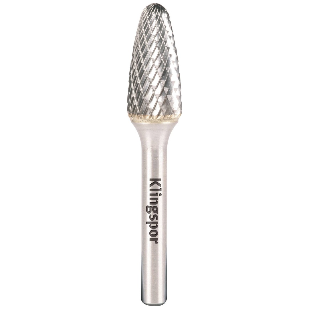 Klingspor HF 100 F Hartmetallfräser, 9,6 x 19 x 6 mm Spezialverzahnung Stahl